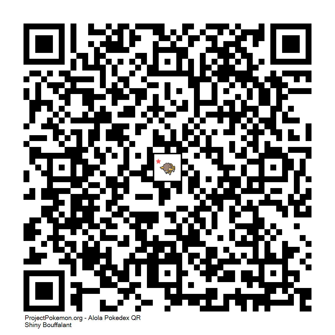 Cdigo QR de Bouffalant variocolor